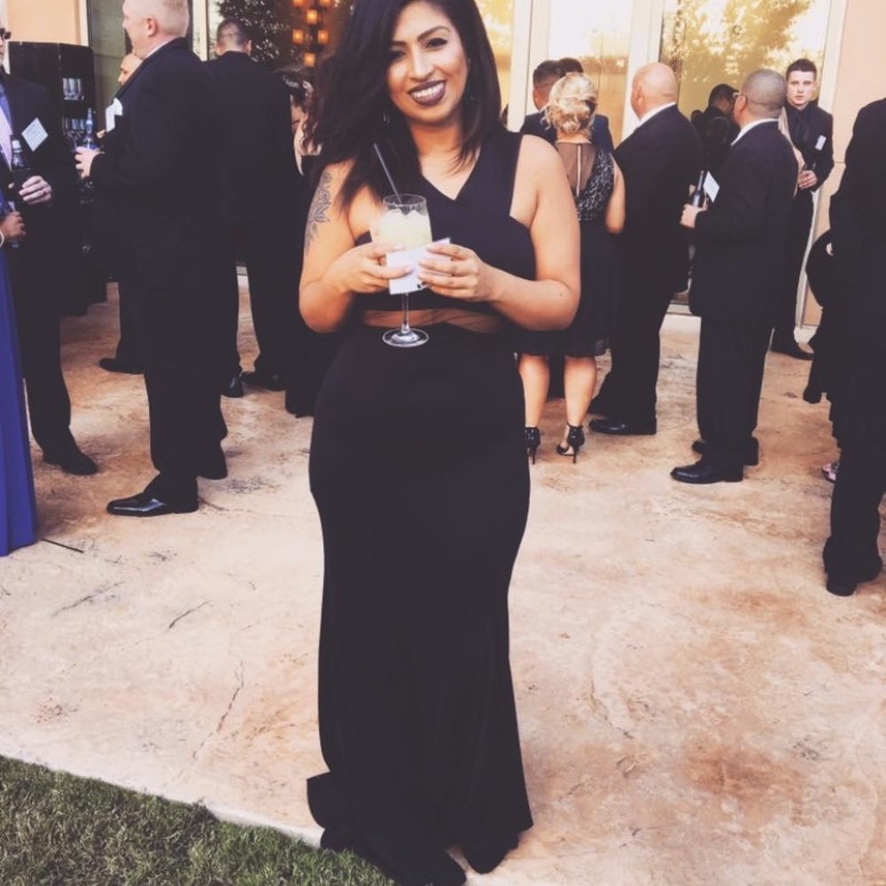 Black Formal Maxi Dress Gown